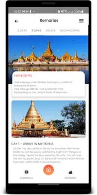 Myanmar Be Enchanted android App screenshot 2