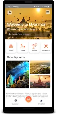 Myanmar Be Enchanted android App screenshot 4